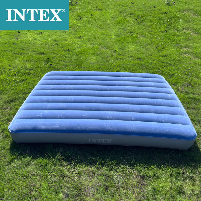 INTEX64187气垫床新款锂电池线拉充气床USB蓄电气泵帐篷野营床垫