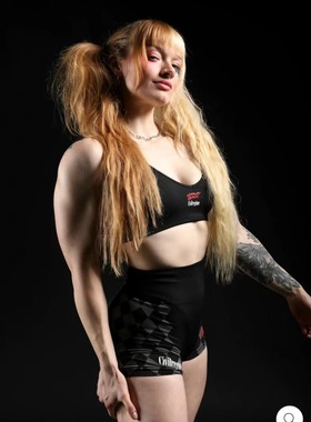 TT WOLVES限定CIVIL联名小丑女女士无缝针织高腰健身运动套装A45