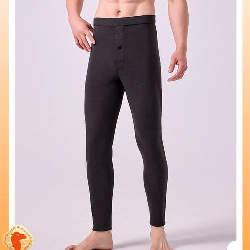 如锦驼绒男裤9167高腰云锦三层加厚款保暖裤东北过冬棉裤专柜正品