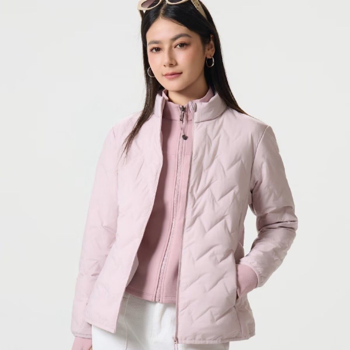 好彩立领羊毛外套夹克衫539男女秋冬轻薄保暖棉服内胆短款薄上衣