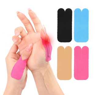 篮球运动大拇指保护贴透气护指护腕套男女运动护具防扭伤贴片