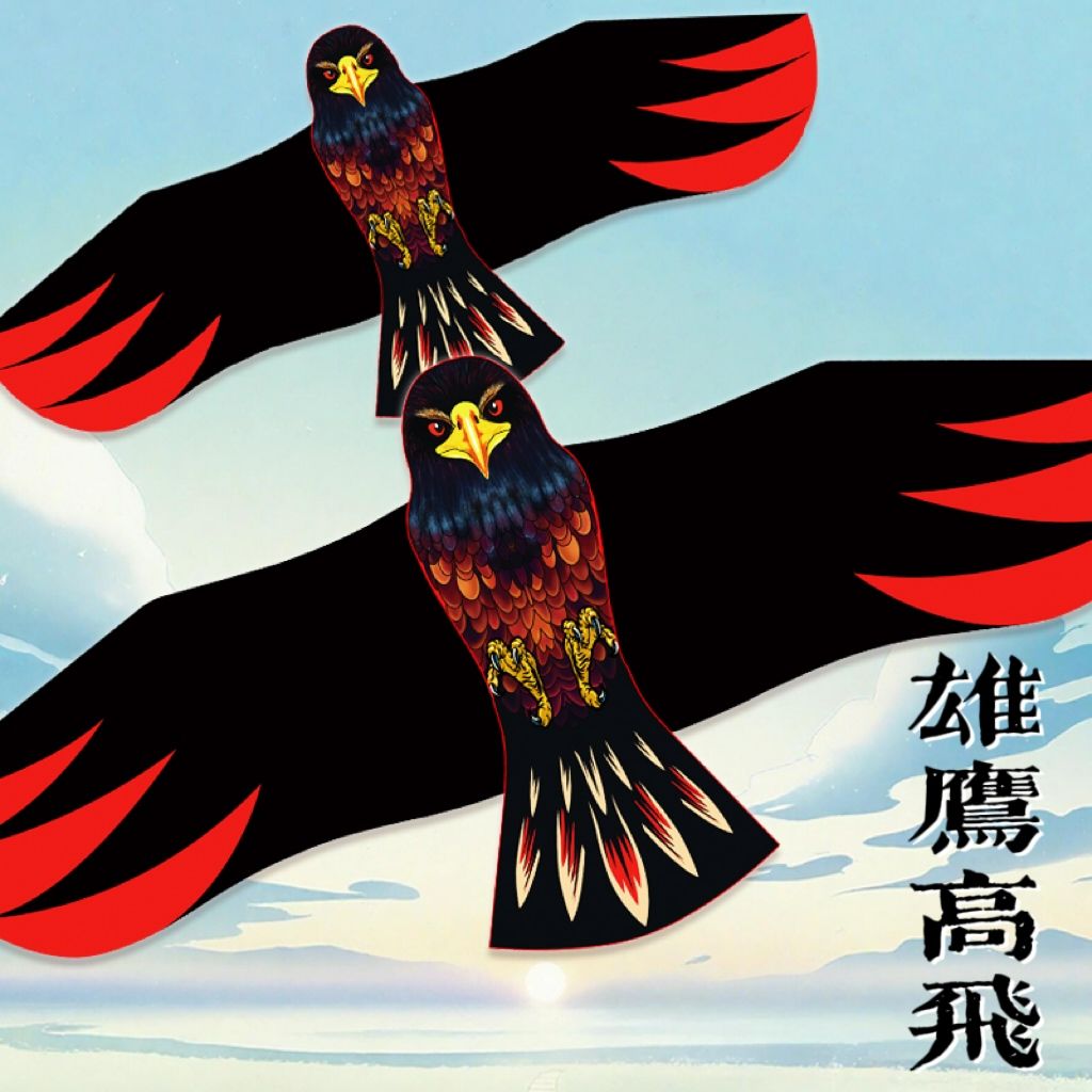 新款老鹰风筝大人专用微风易飞