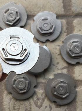 福特荣威不锈钢雪铁龙C5508C4L宝马汽车玻璃后视镜底座固定块