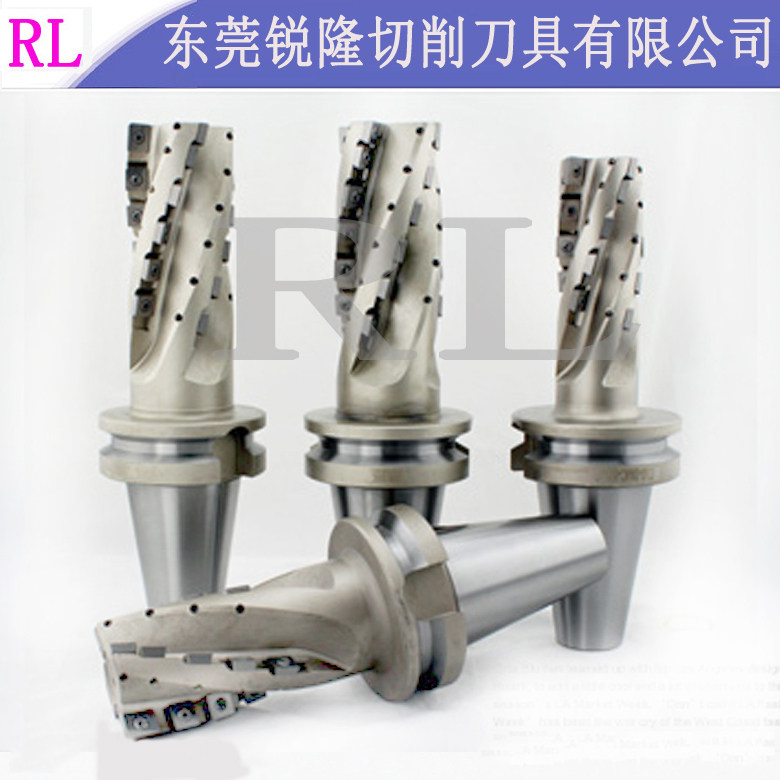 台湾JIK NT SK BT40 50 BMC玉米粗铣刀柄 开粗玉米刀杆 含刀片