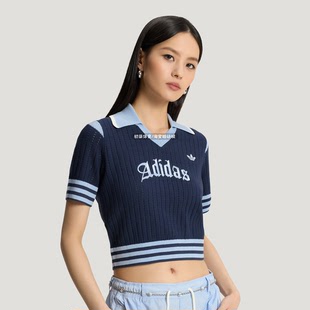 adidas阿迪达斯舒适休闲经典针织运动短袖POLO衫KT3048/KT3047