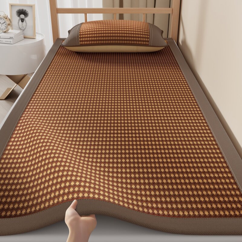 2026新款藤席凉席夏季学生宿舍上下铺家用住校草席子80-90x190cm