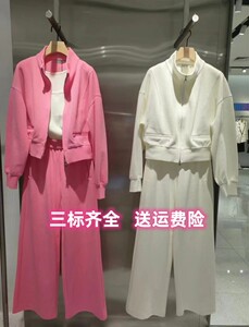 艾诺丝国内正品代购2024春季新款休闲短款卫衣外套女上衣40221051