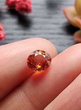 【寂寞五岁】芬达~石榴石戒面1.9ct