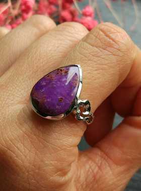 【寂寞五岁】老料舒俱徕镶银戒指