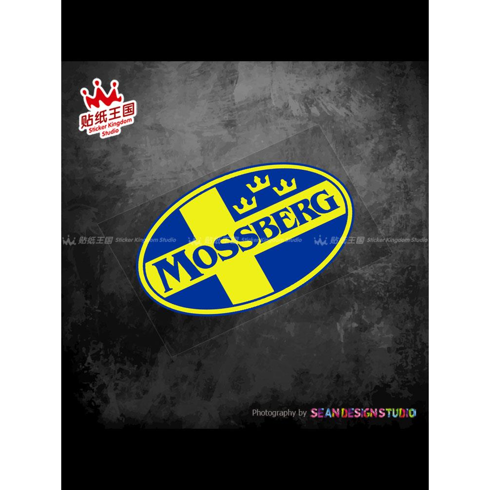 适用Mossberg莫斯伯格军事军标汽车装饰贴纸摩托车防水反光车贴