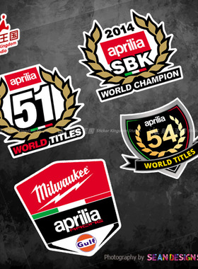 适用Aprilia 阿普利亚 RSV4 GPR150GPR250R SRMAX300 反光贴纸