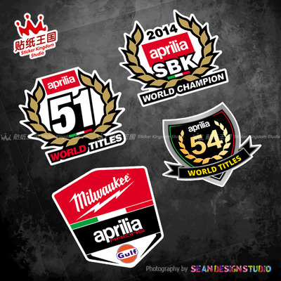 适用Aprilia 阿普利亚 RSV4 GPR150GPR250R SRMAX300 反光贴纸