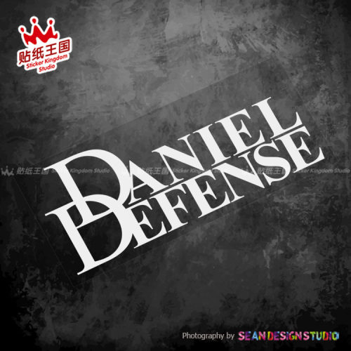 适用Daniel Defense M4 军事军标05水弹箱贴纸个性汽车装饰反光贴