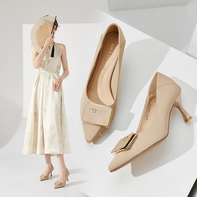 香香莉高跟鞋2024新款不累脚