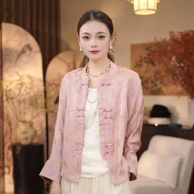 【春蝴蝶-外套】新中式时尚气质百搭设计感新款外套3404