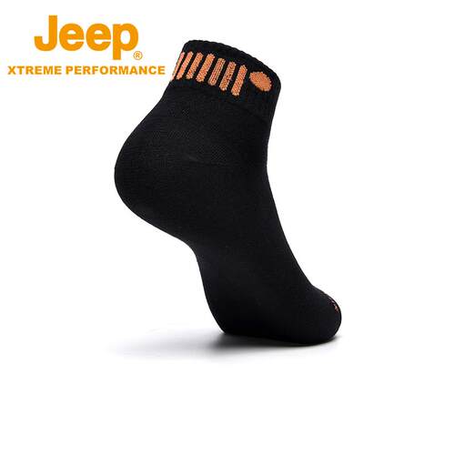 JEEP休闲透气平板男袜
