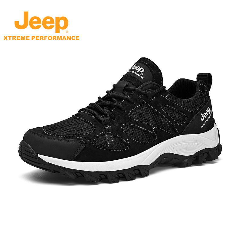 Jeep吉普官方镂空徒步男鞋