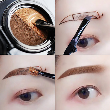 倩盼染眉膏气垫眉膏眉粉眉笔防水防汗不脱色自然持久正品非韩国