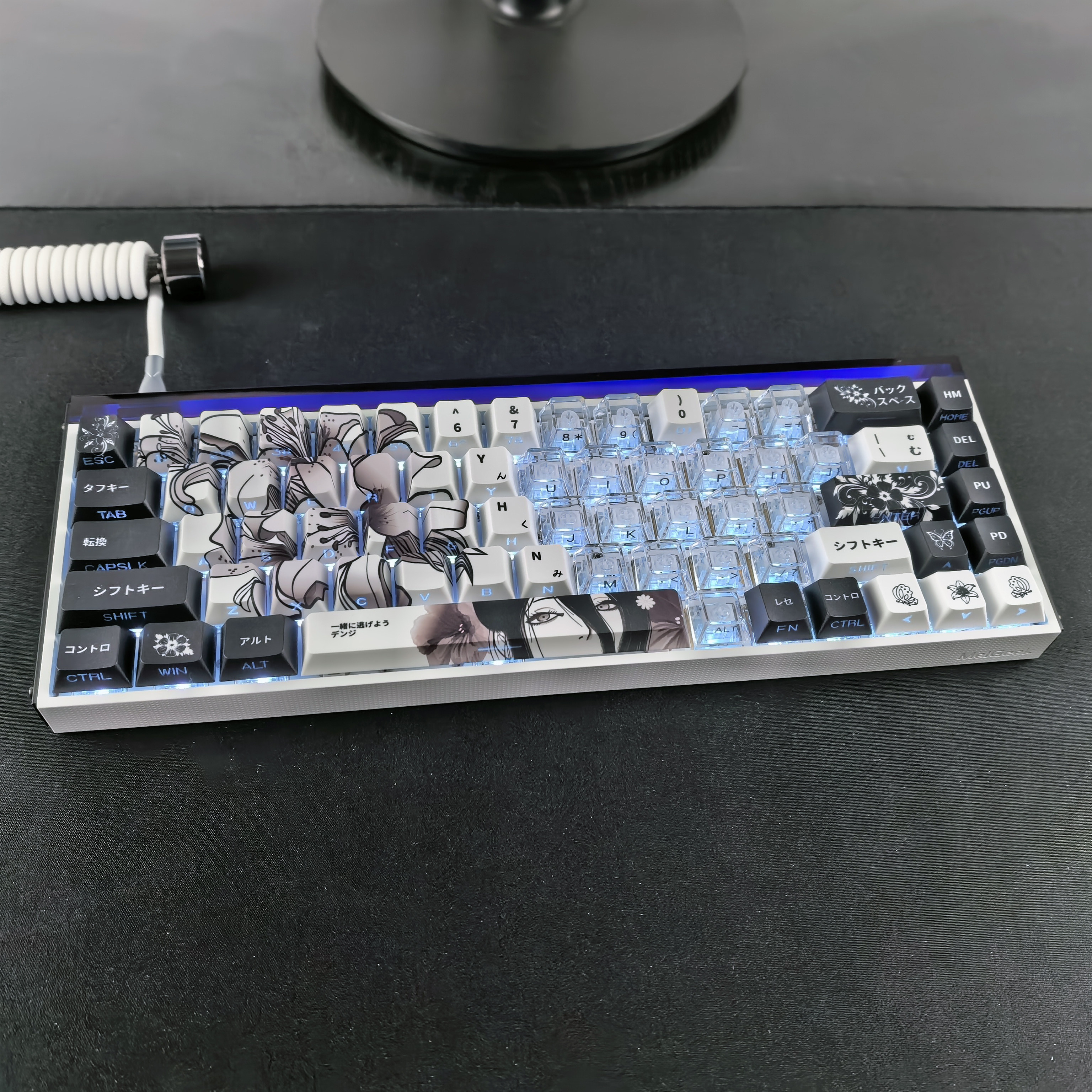 XVXH蕾塞键帽侧刻透光适配迈从Ace68/60 EV63小蜜蜂made68 ATKRS6图片
