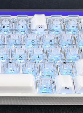 XVXH爱心键帽侧刻适配EV63迈从Ace68魔导士made68前行者X87ATKRS6