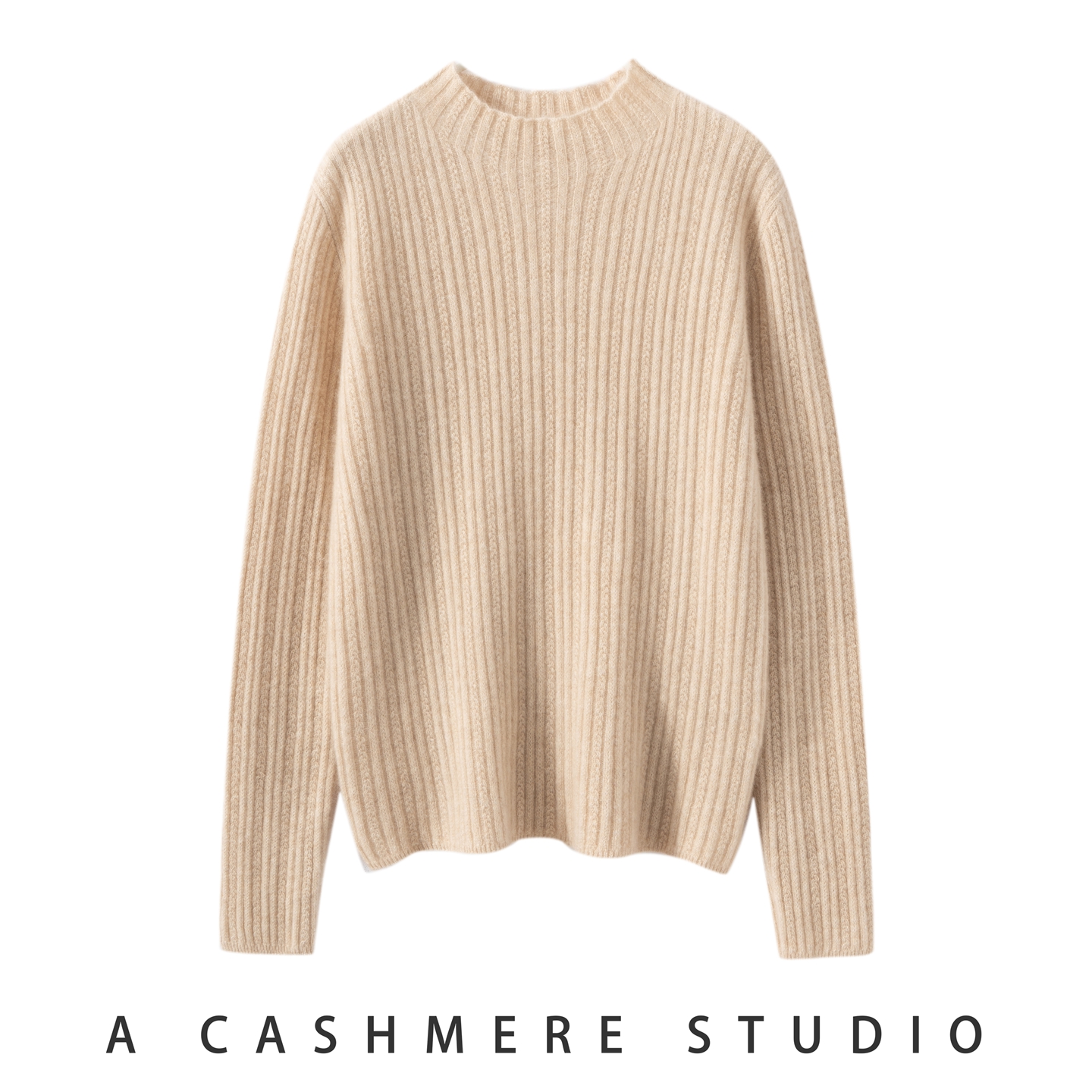 25新款秋冬100%山羊绒衫女半高领针织百搭套头打底衫内搭保暖毛衣