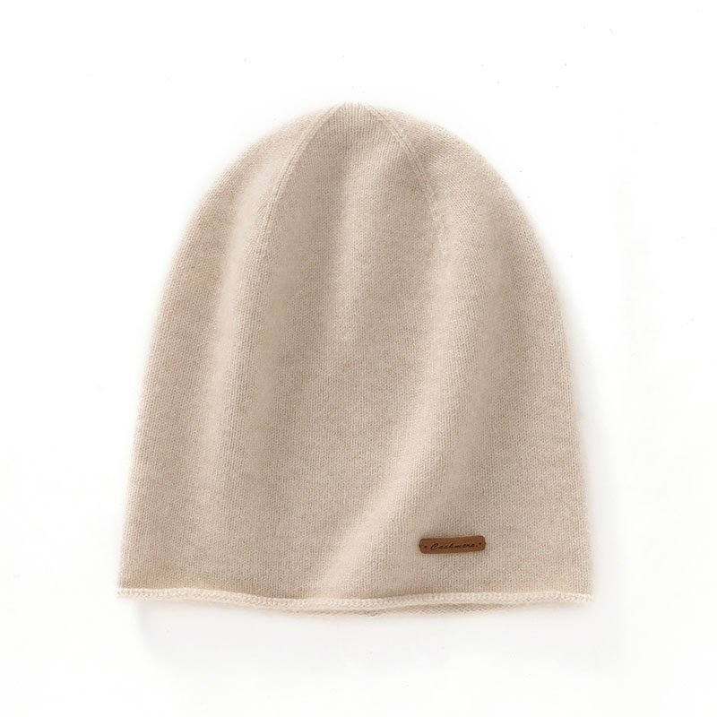 一线堆堆男女秋冬帽100%山羊绒