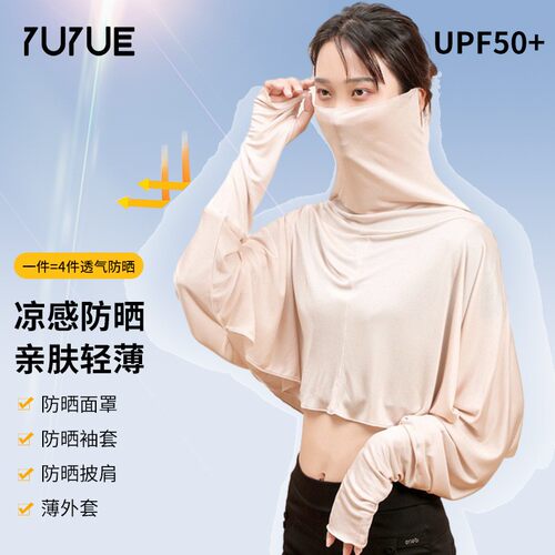 女士透气防紫外线防晒服