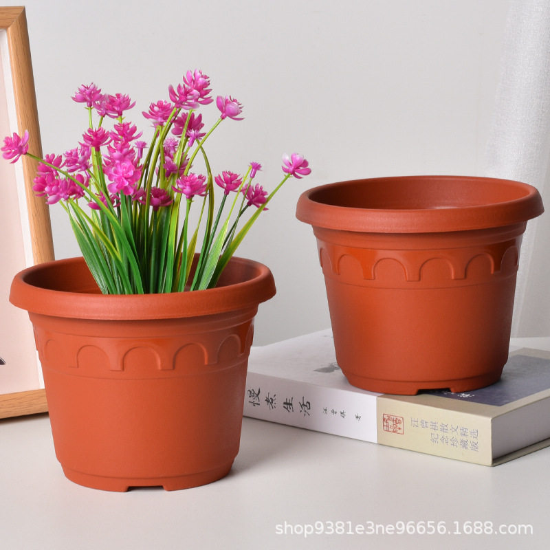 塑料花盆绿萝红掌花盆家居办公加厚厂家直销批发绿植鲜花塑料花盆