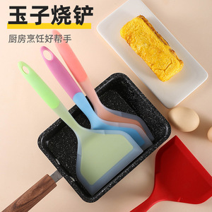 厨房硅胶铲耐高温不粘锅食品级加厚锅铲家用炒菜煎蛋锅铲厨房工具