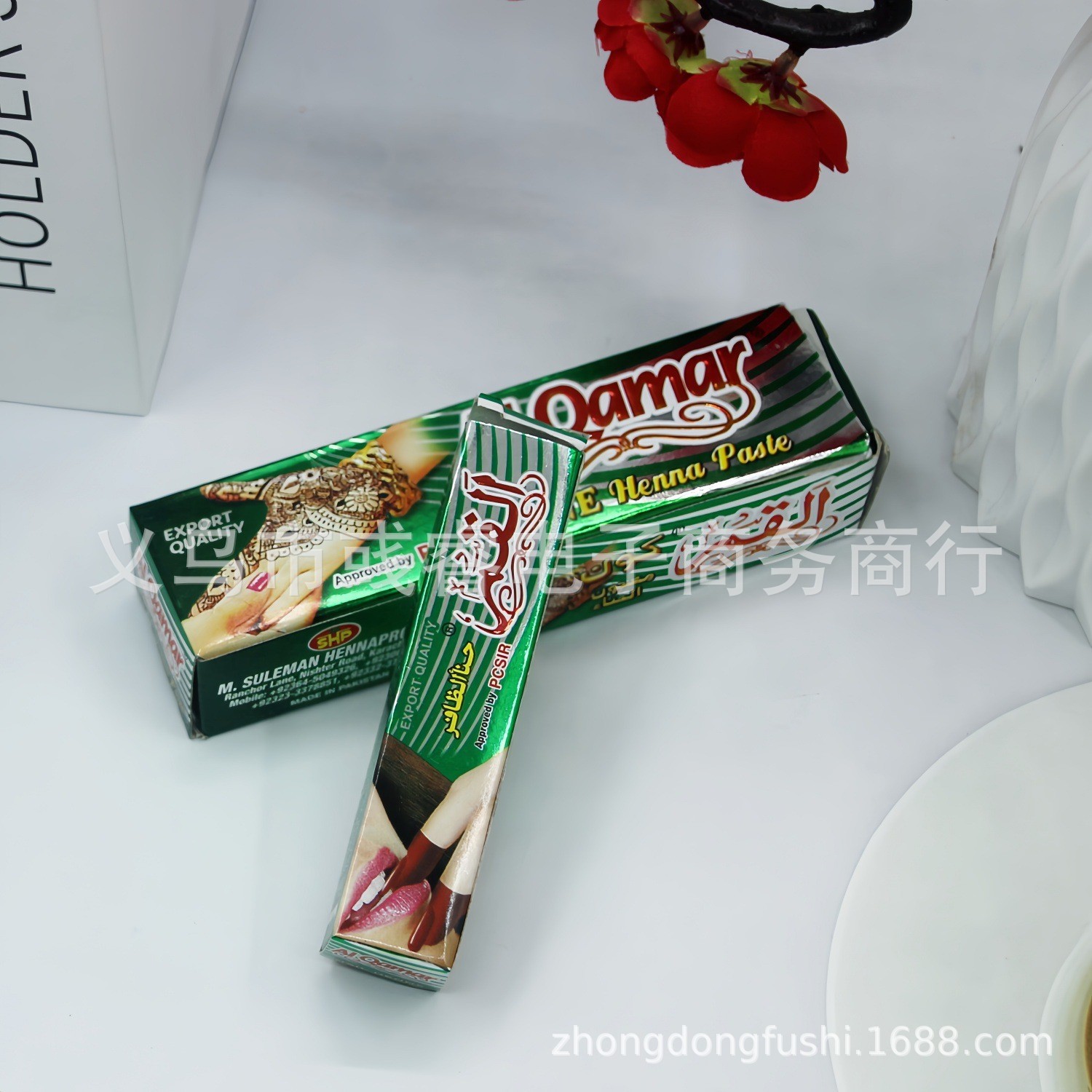 美甲膏进口海娜膏染指海娜指甲指甲花指甲油凤仙花植物美甲