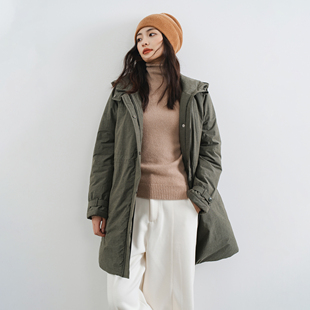 棉服 加厚绿灰色老钱感匹马棉工装 梭家 城市自驾｜新雪丽高效保暖