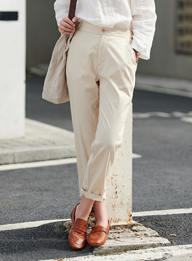 梭家PA1157//梭家文艺直筒裤