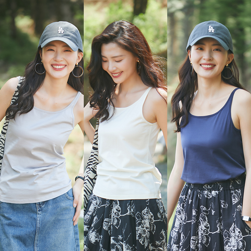 梭家 |知夏|  薄款背心穿撒BI备单品