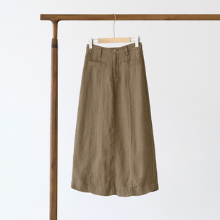 梭家|一个人的故事|长裙小A摆阔型文艺宽边