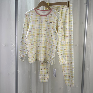 160 170女大童氧肤棉内衣套装儿童秋衣秋裤两件套盒装 少女装