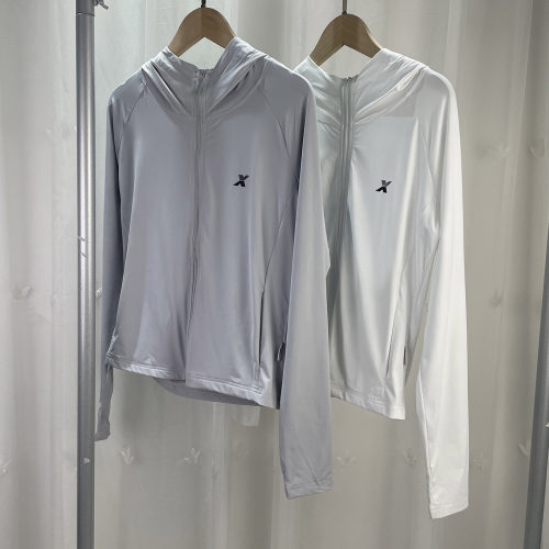 I 品牌折扣童装女大童凉感防晒衣儿童春夏修身短款薄外套亲子装