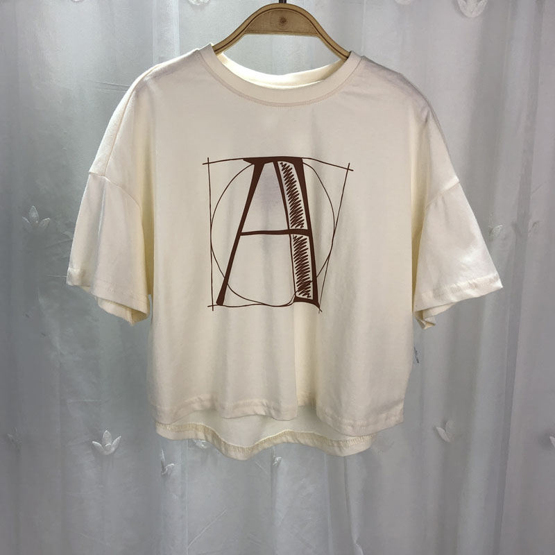 德蒙女童夏季纯棉森系上衣