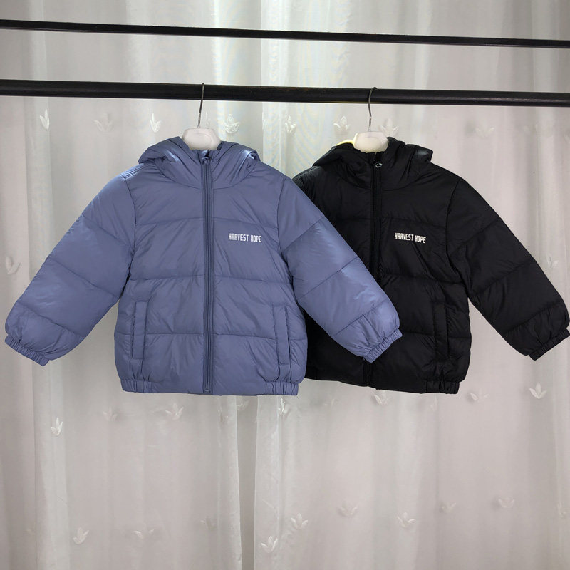 盈H男女童连帽轻羽绒服