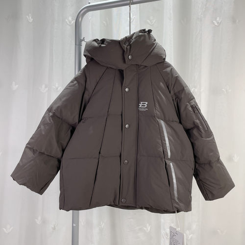 布RO品牌撤柜童装中大童男女童连帽羽绒服青少年学生鸭绒保暖外套