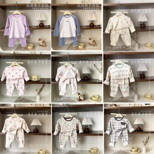 儿童秋衣秋裤 170 大童男女童莱卡棉内衣套装 25秋冬新款 两件套 180