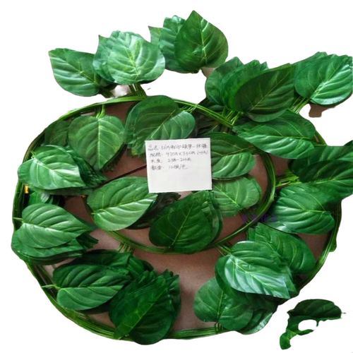 葡萄叶藤蔓客厅阳台绿植吊顶装饰