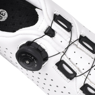 博顿新款跨境非锁骑行鞋 牛皮鞋面三色可选自行车鞋子