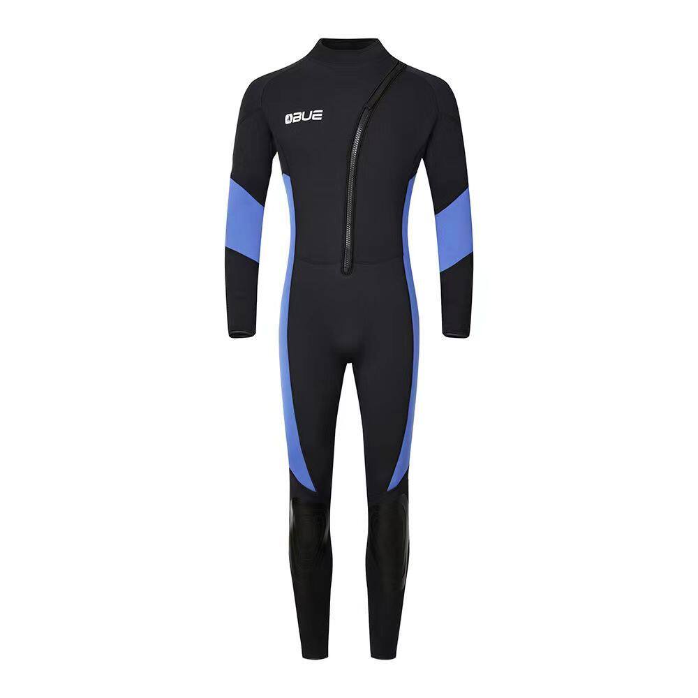 现货潜水服男保暖束身潜水衣 冲浪服防晒防水 连体游泳衣防寒