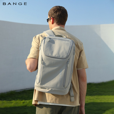 BANGE新款双肩包男商务背包韩版大容量电脑旅行男士背包backpack