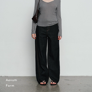 11oz原色直筒挺括牛仔裤 Aevum 新款 2025秋季 Form