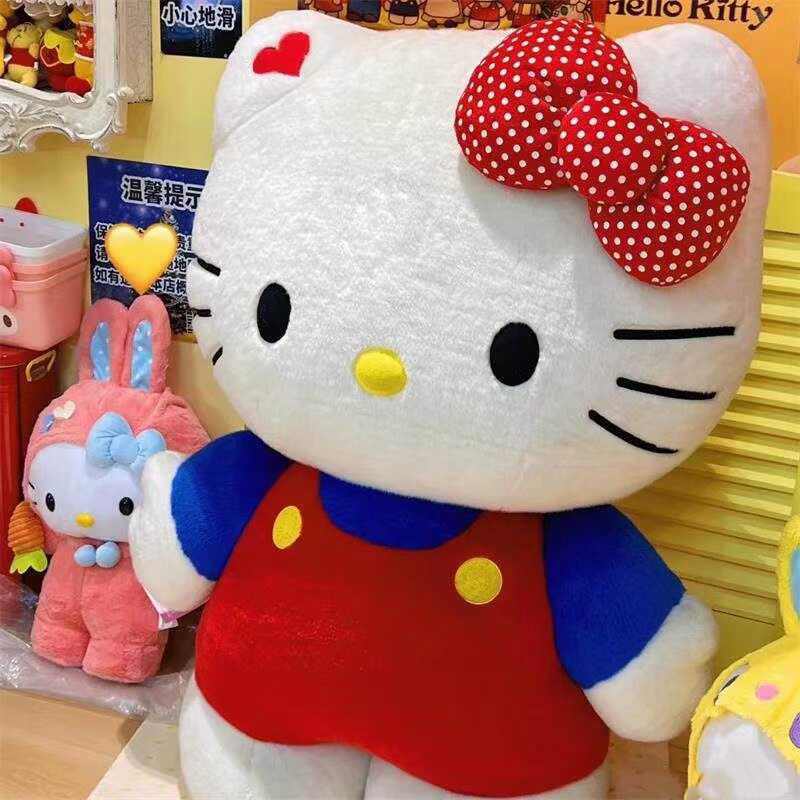 可爱KT猫咪毛绒玩具凯蒂猫公仔