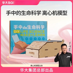 华大离心机模型动手实验创造力智益玩具木质9岁以上尹烨推荐