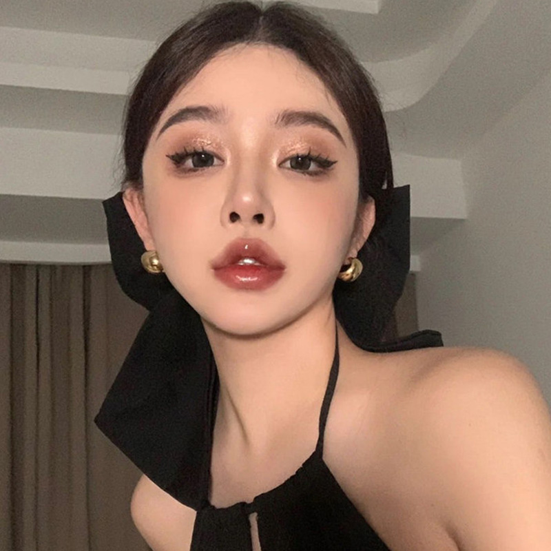 黑色超大蝴蝶结头饰发夹发饰