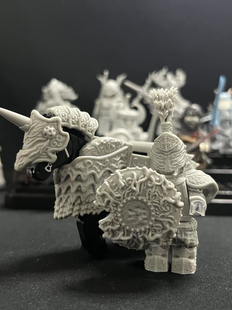 【白模】艾尔登法环大树守卫第三方人仔积木光固化3D打印穿戴装备