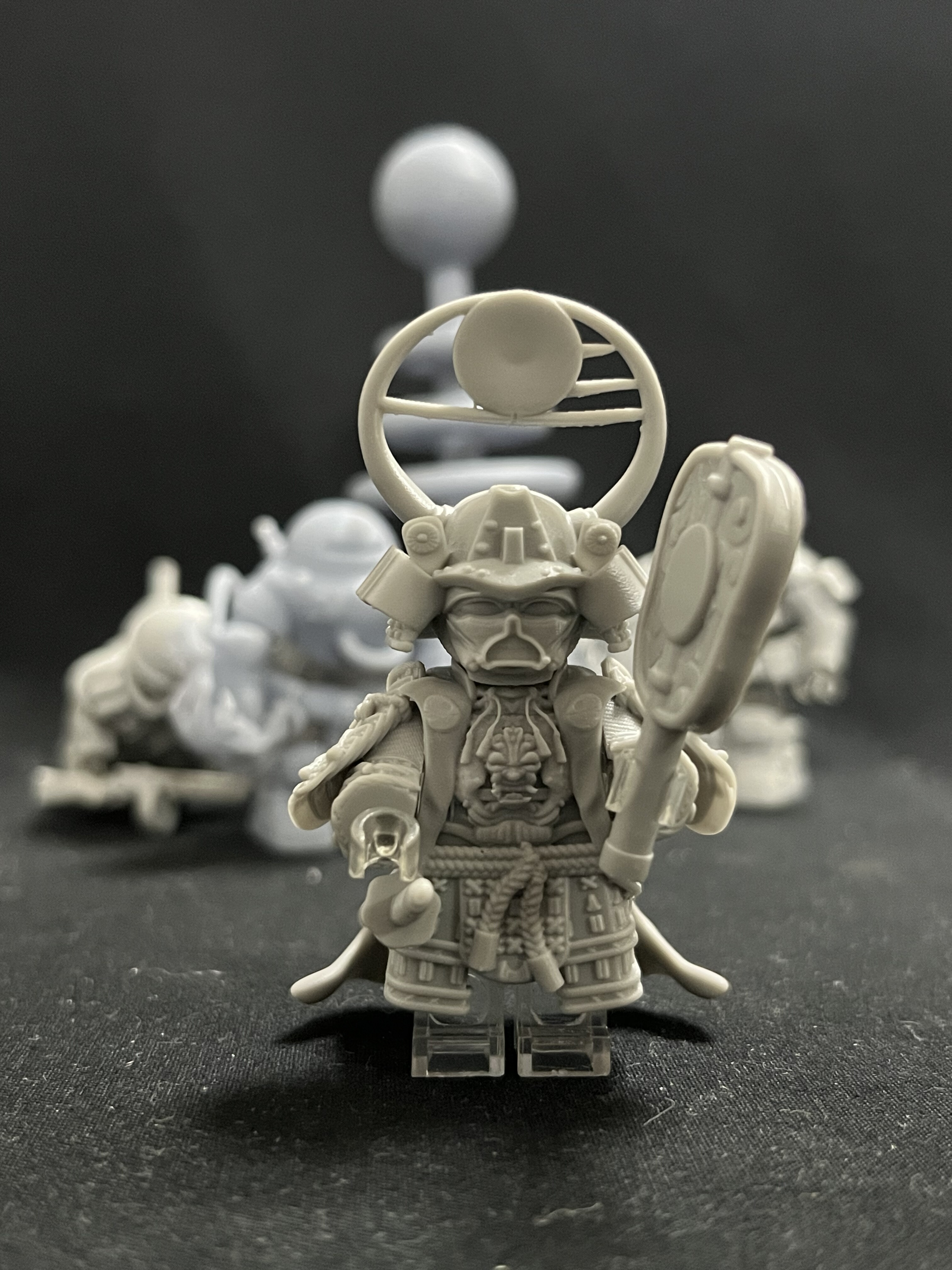 【白模】星战武士第三方小人仔积木玩具光固化3D打印穿戴装备